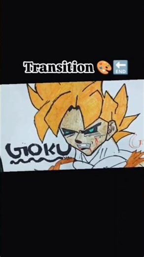 Goku Transition Edit 🔥⚡#goku #animeedit