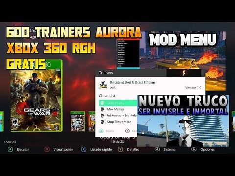 600 Trainers Para Aurora Xbox 360 RGH