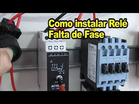 How to install a phase failure relay