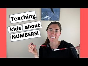 Teach your child about NUMBERS and MATH! Rekenrek math rack #s 1-10, helpful math manipulative