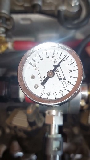 carburetor by pass fuel pressure reg setup, kemso 340, 5/16 feed 5/8 return, 4309 mallory regulator