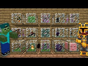 Minecraft DANGEROUS TINY FARM MOD / FIND YOUR ANIMALS AND BREED THEM IN YOUR HOUSE !! Minecraft