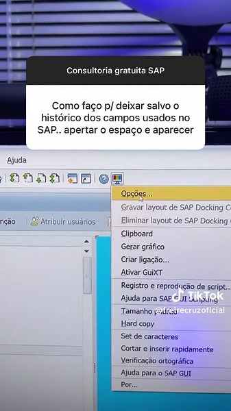 Ative o histórico do SAP GUI: Aprenda com nossos cursos