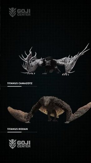 Camazotz vs Rodan Showcase #monsterverse #gojicenter