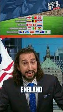 Brazil and Argentina are on a collision course on Nick's Tiers #soccer #brazil #worldcup