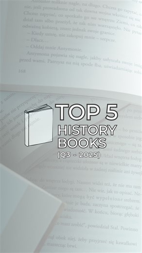 The top 5 history books I read in Q3 of 2025! #history #historybooks #bookrecommendations | Kistreadsbooks