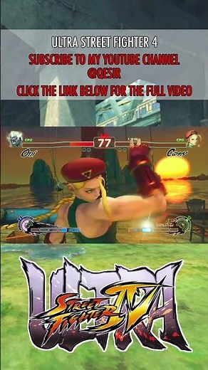 STREET FIGHTER 4: ONI VS CAMMY SHORT