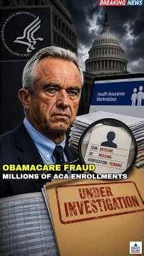 Trump Admin Investigates Massive ObamaCare Fraud Robert F