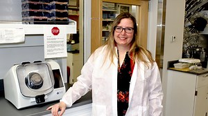 A less invasive option: URI researchers have developed a saliva-based COVID test