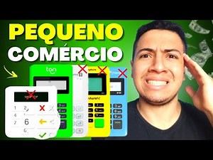 Qual a melhor Maquina de Cartão para Pequeno Comércio em 2026 (Autônomos Iniciantes)