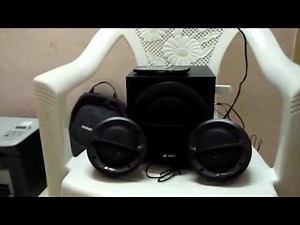 F&D A111F 2.1 Multimedia Speakers - Black Audio Test