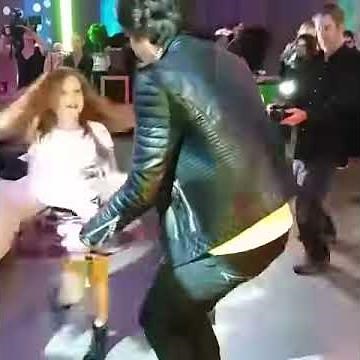 Francesca Capaldi dancing with Blake Michael