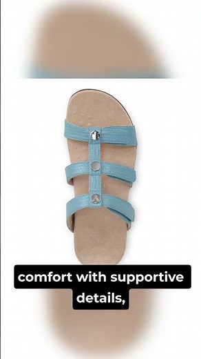 Vionic Amber Pearl Slide Women's Supportive Slip-On Sandal