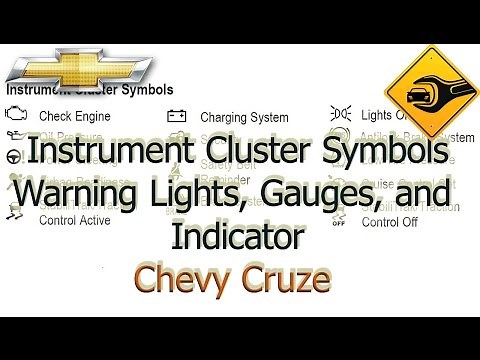 Chevrolet Cruze | Instrument Cluster Symbols | Warning Lights