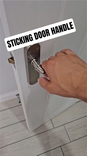 Sticky Door Handle Fixed in Minutes | Simple Lock Repair