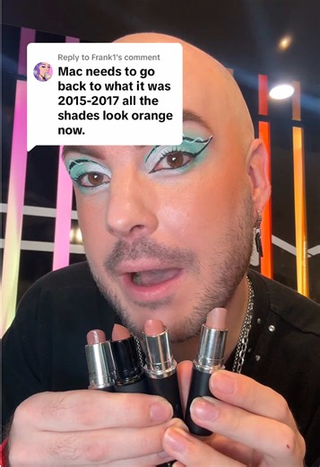 Cool Toned Lipsticks Swatches by MAC Cosmetics