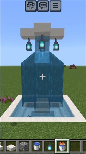 Minecraft Fountain || Royal Gaming #shortsvideo #gamingshorts