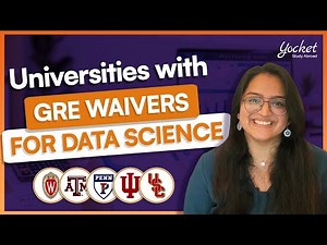 GRE Waiver For MS in Data Science in US | Universities Waiving GRE For Fall 2025 | MS in USA |Yocket