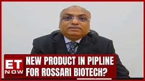 Rossari Biotech On Capex Utilisation | Sunil Srinivasan Chari | ET Now