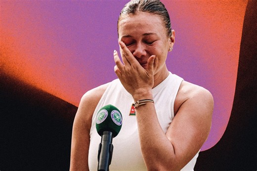 Why Amanda Anisimova’s emotional post-match interview was a masterclass in handling failure