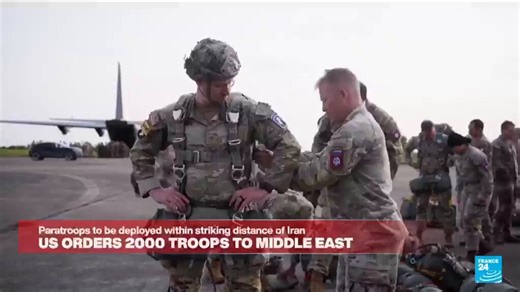 🇺🇸 The #UnitedStates is preparing to deploy at least 1,000 troops from the elite 82nd Airborne Division to the #MiddleEast in the coming days. These troops are especially trained to parachute into hostile areas and clear the way for followup operations ⤵️