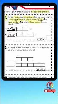Can YOU Solve this Problem Using a TAPE DIAGRAM?