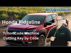 How To Cut A Honda Ridgeline Key By Code | Mr. Locksmith™