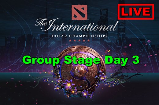 DOTA 2 TI9 Group Stage Day 3 | The International 2019 – Live Streaming