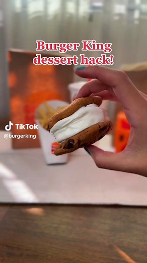 beat the heat with this hack on #IceCreamSandwichDay 🍦 #burgerking #icecreamsandwich
