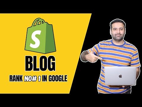 Shopify Blog - How to Add a Blog Post (Shopify Tutorial for Beginners)
