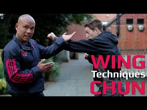 Wing Chun techniques wing chun kung fu - single hand block and punch rib cage