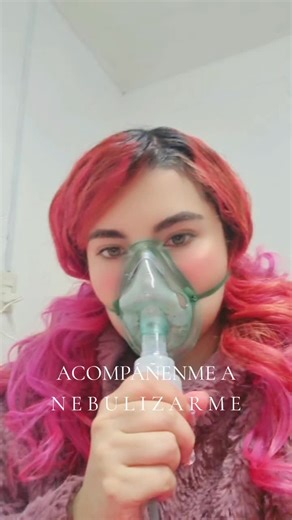 Nebulizer mask use😷 #everyone #highlight #tiktok #oxygen