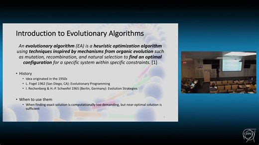 Applying natural evolution for solving computational problems - Lecture 1
