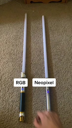 Which one you taking? #starwars #rgb #neopixel #lightsaber #battlefront2 #healthadepopit #foryou #fyp