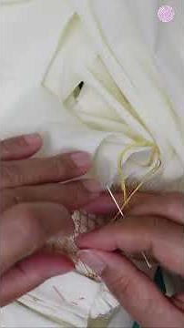 How To Make a Bullion Rose | Smocking | Surface Embroidery