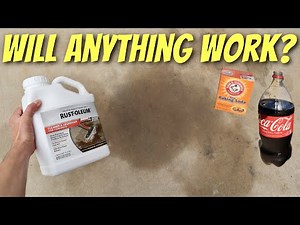 Cleaning Oil Stains From Concrete Was An Epic Failure! *Not What I Expected*