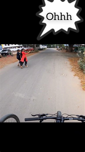 JUST FOR FUN #popular #cyclecam #viral #viral #mtb #funny #women #shorts #gopro