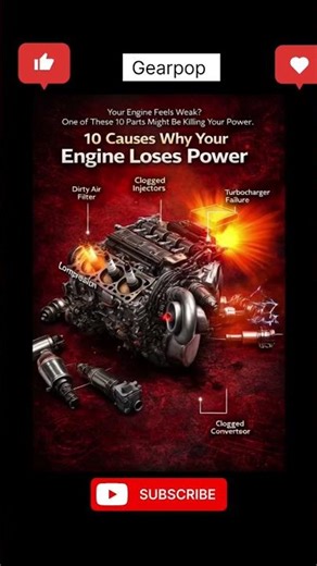 10 Reasons Why Your Engine Loses Power (Fix It Before It’s Too Late) 🚗🔥