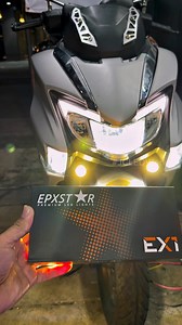 EPXSTAR 60w Mini Driving Lights on Suzuki Burgman 👌 | JC LED Works