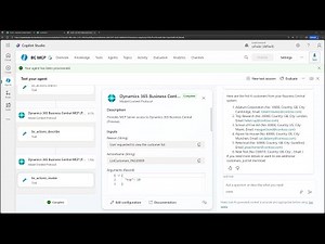 Business Central short video: Connect AI agents to Business Central through MCP server
