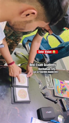 Army Color Vision Test 👀 | 99% Fail This Medical Test! 🇮🇳 #shorts #army #viralvedio