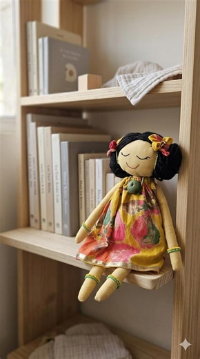 Handmade Indian Girl Doll – 100% Cotton | Hand Embroidered | Heirloom Keepsake | Soft Toy - Etsy