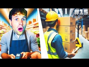 REPONEDORES EN EL SUPERMERCADO! #15 | SuperMarket Simulator