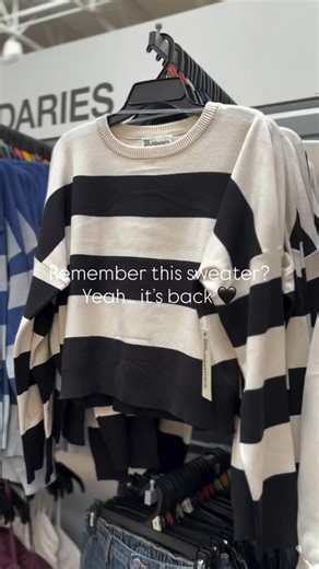 269K views · 925 reactions | My fave striped sweater from last year just restocked at Walmart — soft, lightweight, under $20, and just as good as I remember. Which color is your fave this year? Shop it in the comments! #walmartpartner #walmartfinds #walmartfashion #fallstyle #closetstaple #sweaters #sweaterweather #sweaterseason | Walmart Finds | Facebook