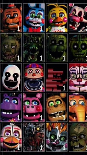 Trying ultimate custom night for the first time: went wrong….￼￼￼