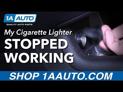 My Cigarette Lighter Power Outlet Stopped Working in My Car