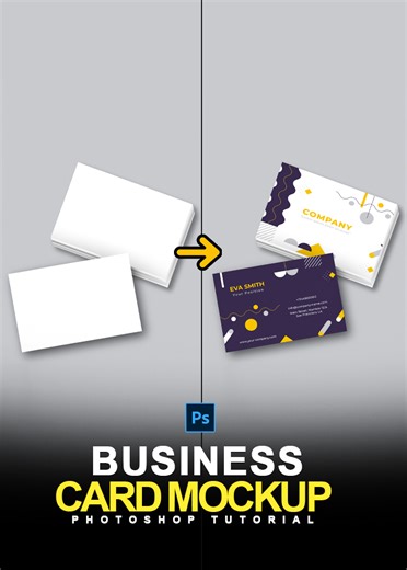 54K views · 576 reactions | Adobe Photoshop Tutorial 2025 - Business Card Mockup Tutorial in Photoshop #businesscardmockup #mockupbusinesscard #photoshopmockup #photoshopshorts #photoshoptutorial #graphicssolutiontricks | Graphics Solution Tricks | Facebook
