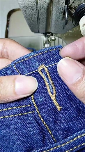 Check out this simple method to make buttonholes safely and without going overboard. #sewingtutorial
