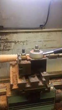 Turning flogger handles at Bondatrix.com on a lathe