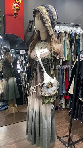 Exploring the Enchanting Fairycore Fashion in the Woods